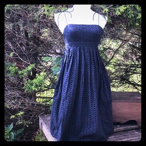 Navy blue Gap sundress